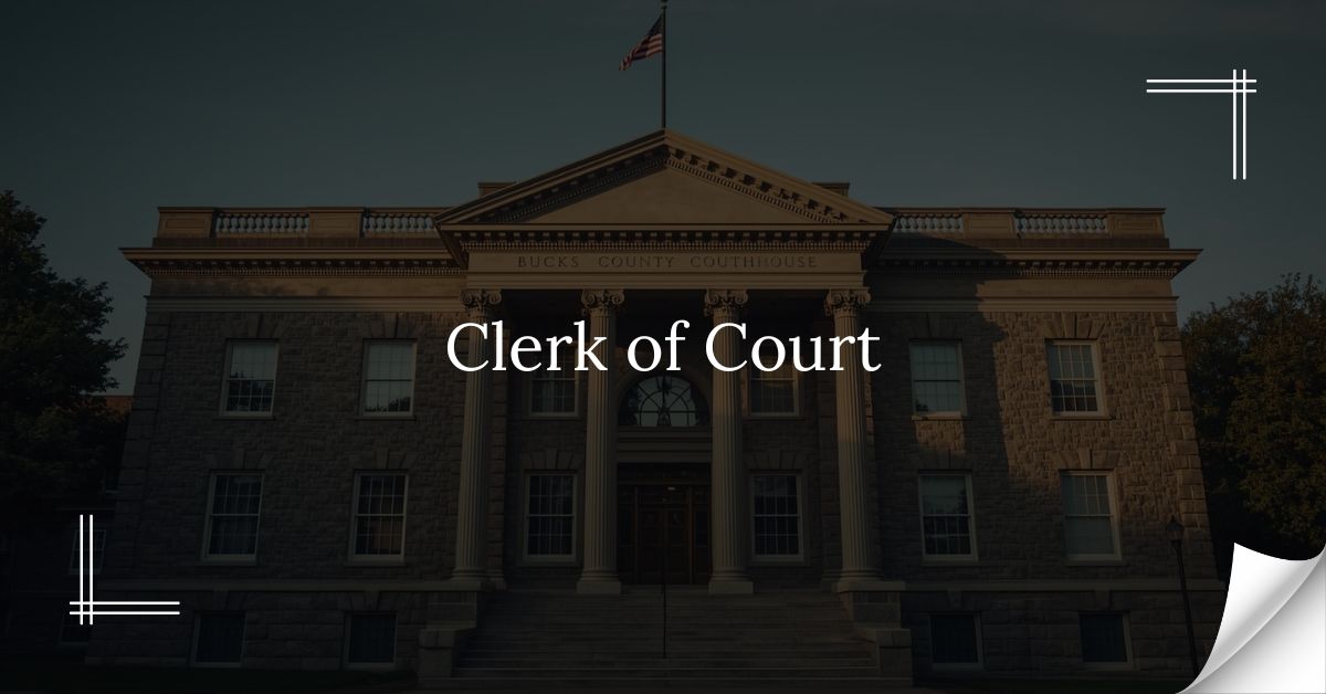 Clerk of Court